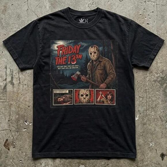 Other - Friday The 13Th Poster T Shirt Jason Voorhees Horror Tee